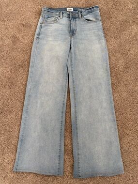 Kensie The Kaya High Waisted Wide Leg Jeans Womens Size 4